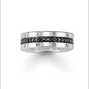 Rings Thomas Sabo zirconia black